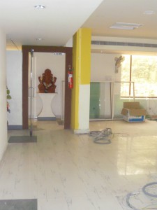Access card enterance to the door that isnt there any more